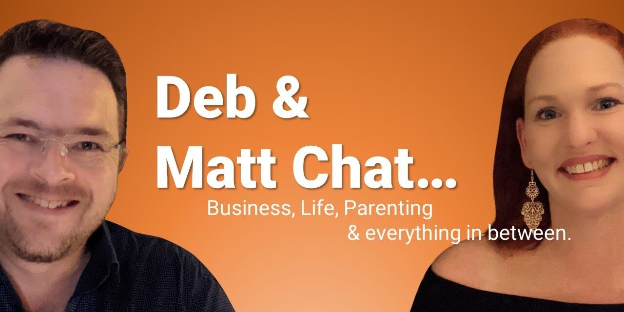 Deb & Matt Chat on YT: Our First Video