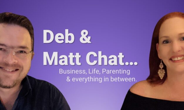 Deb & Matt Chat on YT: Husband and Wife start up business problems pause everything