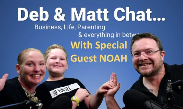 Deb & Matt Chat on YT: Work life balance. Deb & Matt Chat with Noah