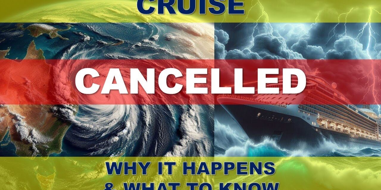 Deb & Matt Chat on YT: Fear: The 5 Reasons Why Cruise’s get #CANCELLED & itineraries changed