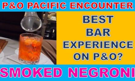 Deb & Matt Chat on YT: P&O Pacific Encounter Best Bar: Smoked Negroni Bonded Store