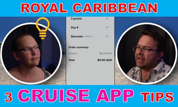 Deb & Matt Chat on YT: Royal Caribbean Cruise App 3 Tips in 2024