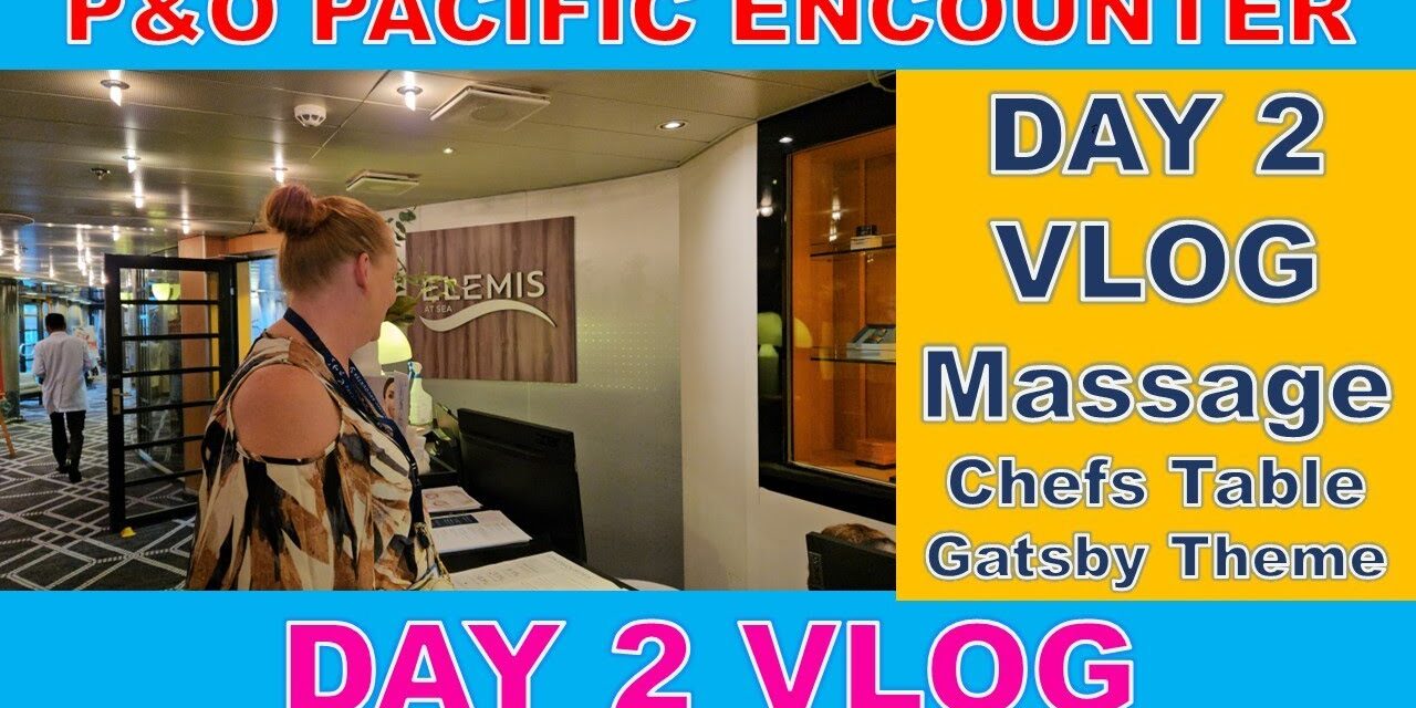 Deb & Matt Chat on YT: P&O Pacific Encounter – 3 Day Comedy Cruise – Day 2 VLOG