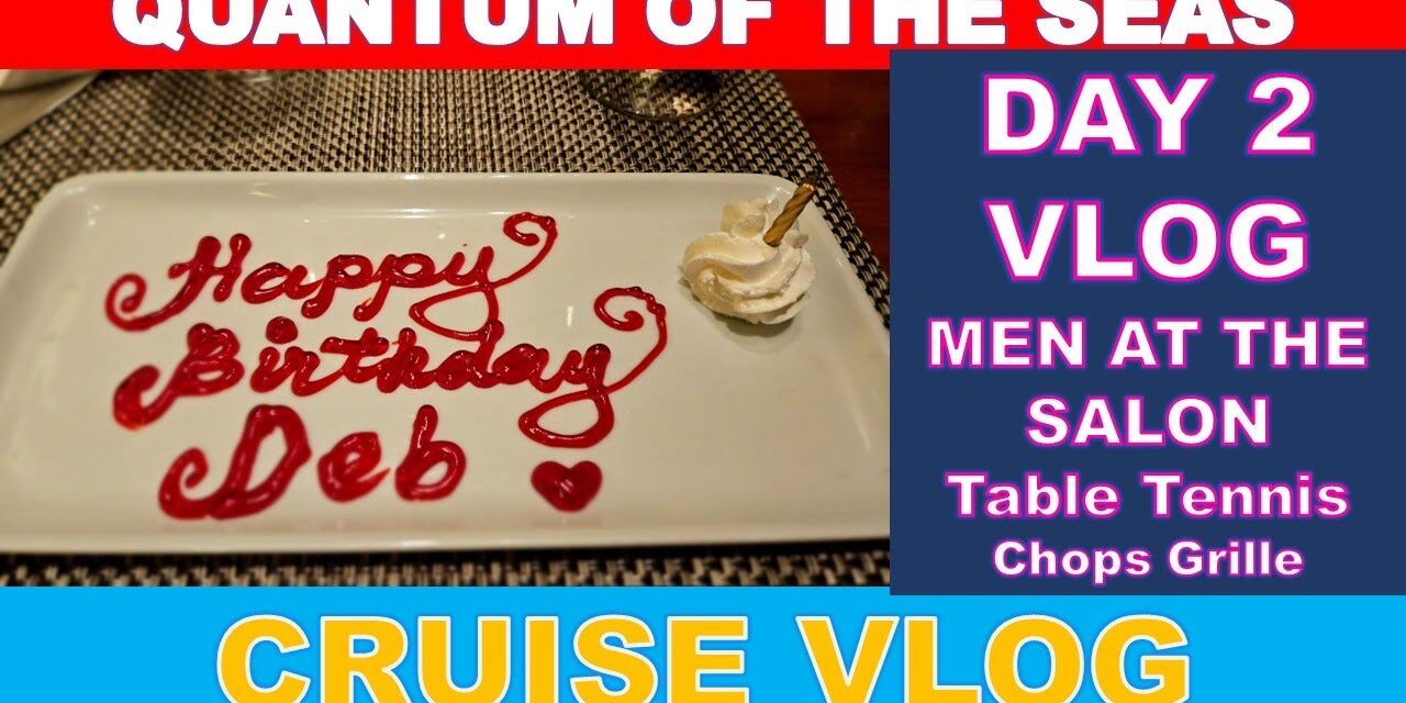 Deb & Matt Chat on YT: Day 2 #VLOG Quantum of the seas #royalcaribbean