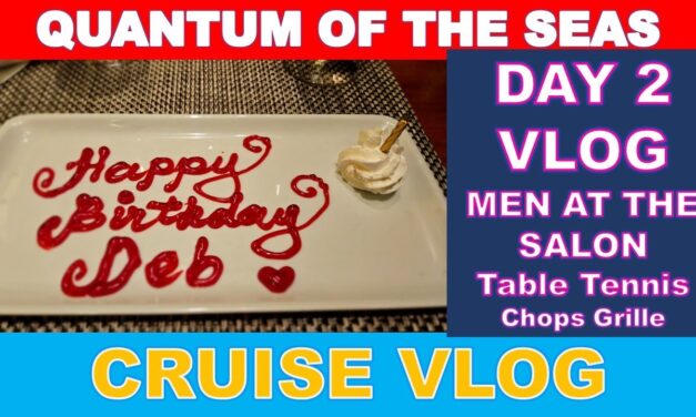 Deb & Matt Chat on YT: Day 2 #VLOG Quantum of the seas #royalcaribbean