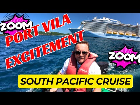 Deb & Matt Chat on YT: Port Vila Zego sports craft high Speed Water Tour | Cruise Shore Tour