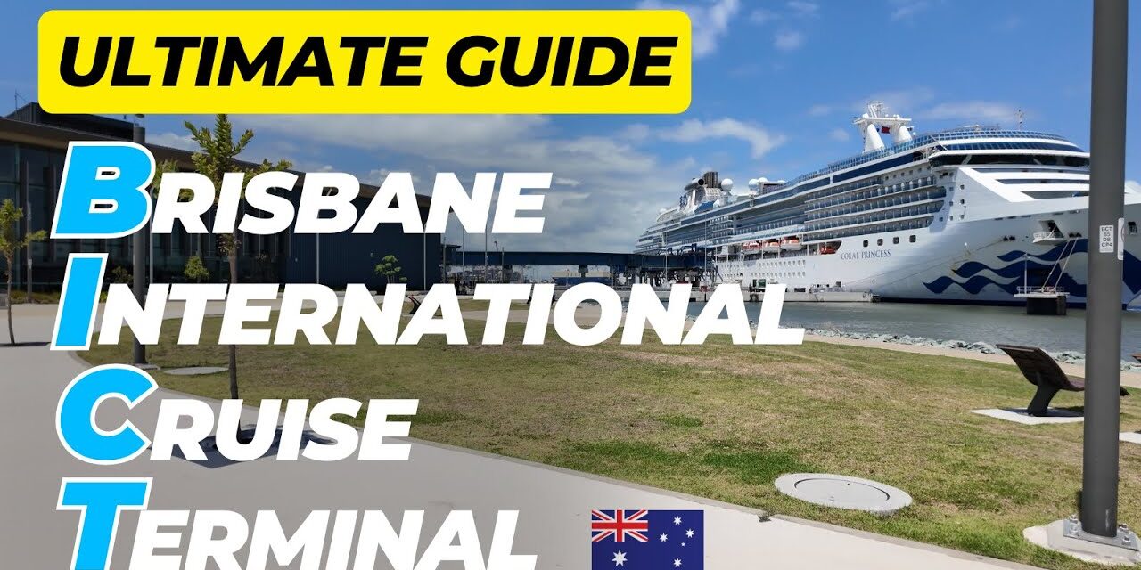 Deb & Matt Chat on YT: Ultimate Tour of Brisbane International Cruise Terminal