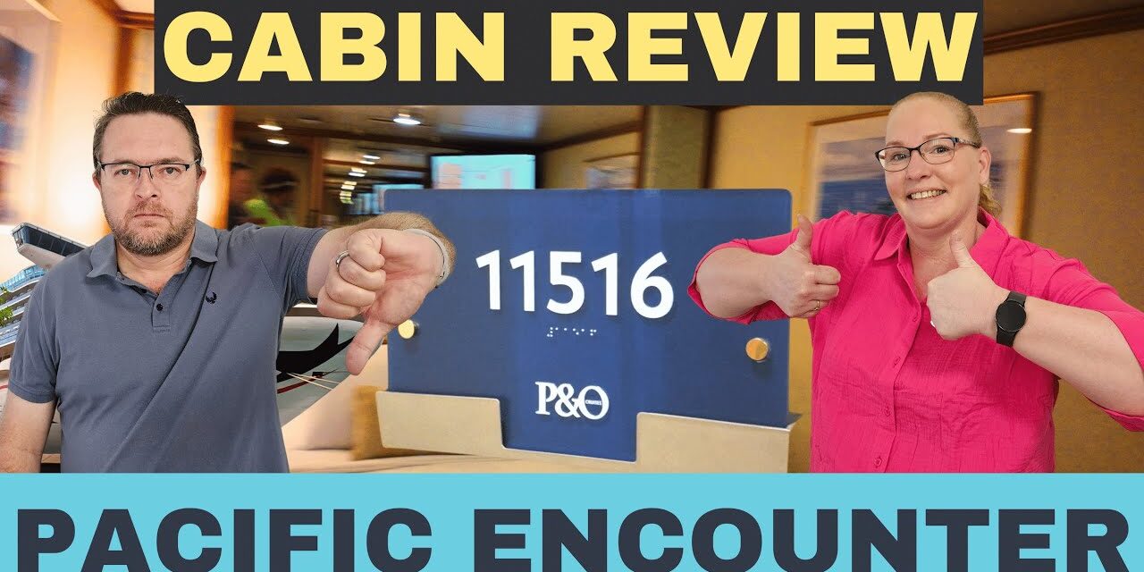 Deb & Matt Chat on YT: Review | P&O Pacific Encounter Interior Cabin 11516 Cruise Cabin