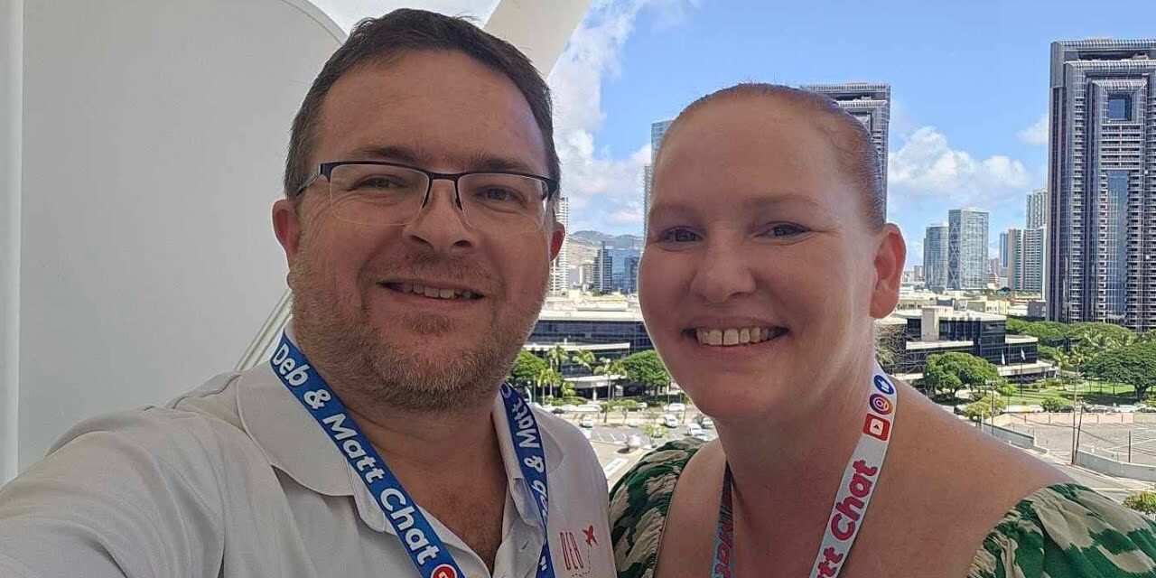 Deb & Matt Chat on YT: Deb & Matt Chat live – Sailaway Honolulu Transpacific Cruise Royal Caribbean Ovation of the Seas