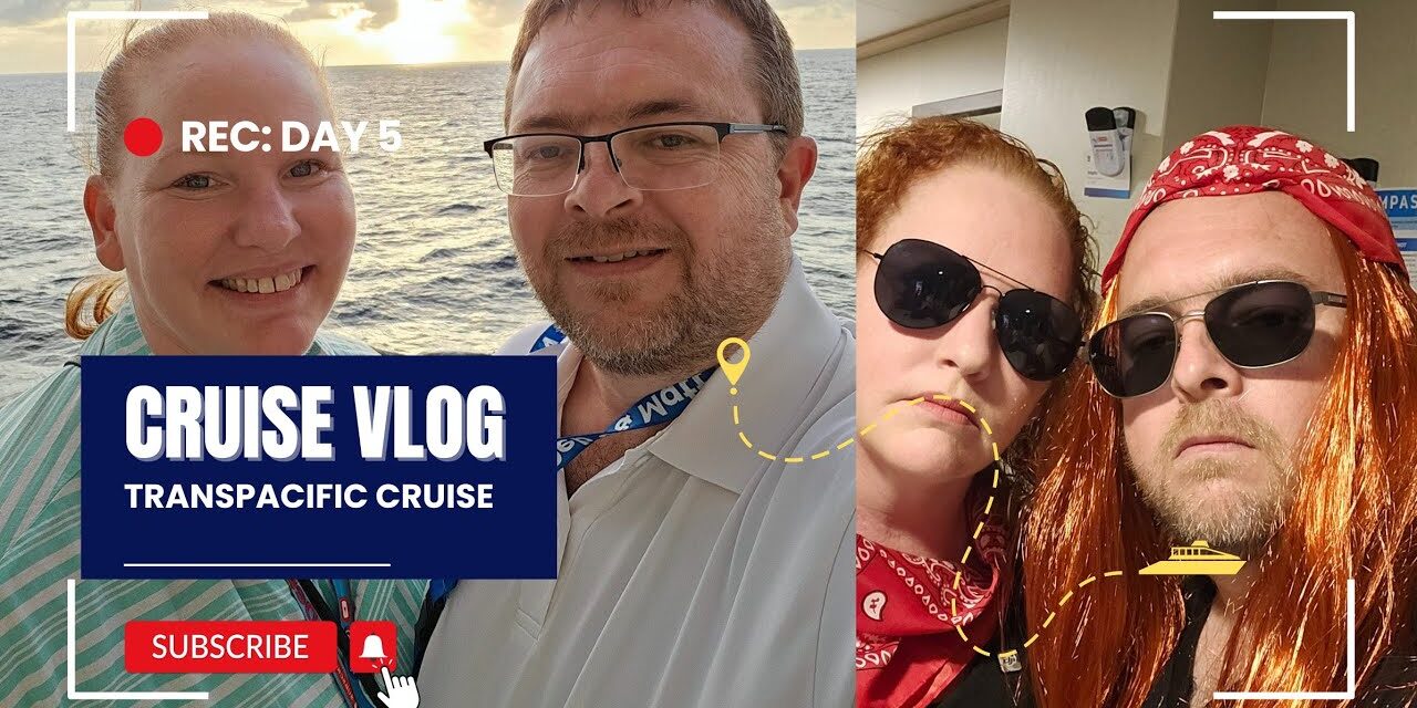 Deb & Matt Chat on YT: Day 5 VLog Transpacific Cruise Royal Caribbean Ovation of the Seas