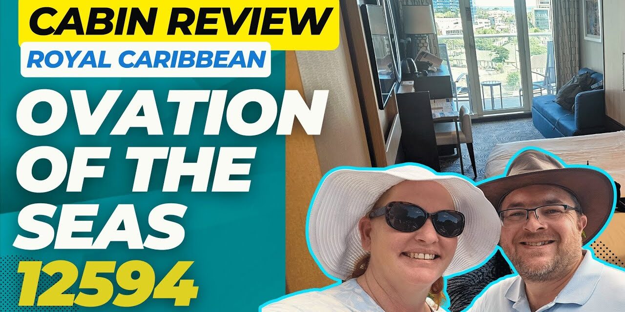 Deb & Matt Chat on YT: Cruise Cabin Review 12594 Ovation of the Seas