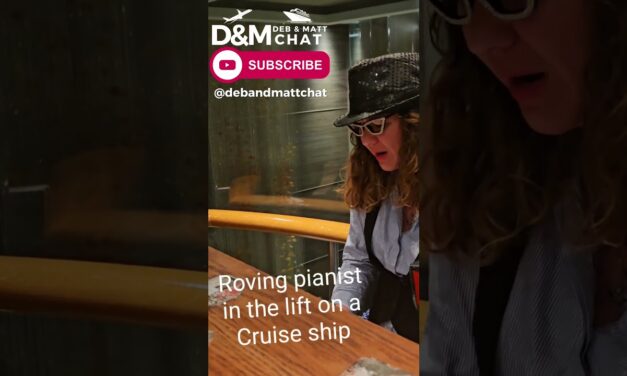 Deb & Matt Chat on YT: Pianist Battles CRUISE SHIP Lift for Ultimate Performance!