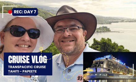 Deb & Matt Chat on YT: Day 7 Vlog Transpacific Cruise First Port Day Papeete Tahiti Ovation of the Seas Hawaii to Sydney