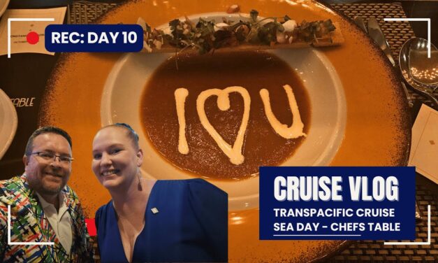 Deb & Matt Chat on YT: Transpacific Cruise Day 10 Vlog Royal Caribbean Sea Chefs Table