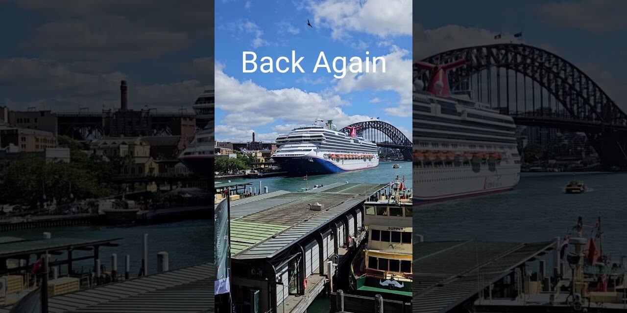 Deb & Matt Chat on YT: We are back, this time on Carnival Splendor out of Sydney #cruise #carnivalcruise #letsgo