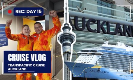 Deb & Matt Chat on YT: Transpacific Cruise Day 15: Auckland Sky Tower Jump! Royal Caribbean Ovation of the Seas