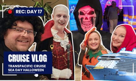 Deb & Matt Chat on YT: Transpacific Cruise Day 17 Halloween and Haircuts in the Spa on Royal Caribbean Ovation of the Seas