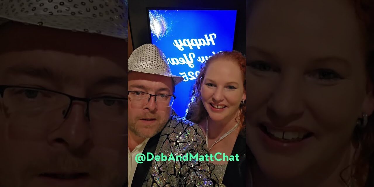 Deb & Matt Chat on YT: Happy New Year Cruising #CRUISE #CRUISELIFE #CRUISING #TRAVELLING #SUBSCRIBE