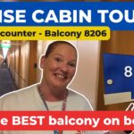 Deb & Matt Chat on YT: Cruise Cabin Tour – Pacific Encounter’s Balcony Cabin 8206.
