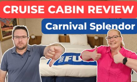 Deb & Matt Chat on YT: Cruise Cabin REVIEW – Carnival Splendor 6350 – Thumbs up or Thumbs Down?