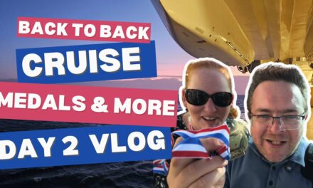 Deb & Matt Chat on YT: Cruise Day 2 on P&O Pacific Encounter | Gatsby Night, Comedy Show & Medal-Winning Fun!