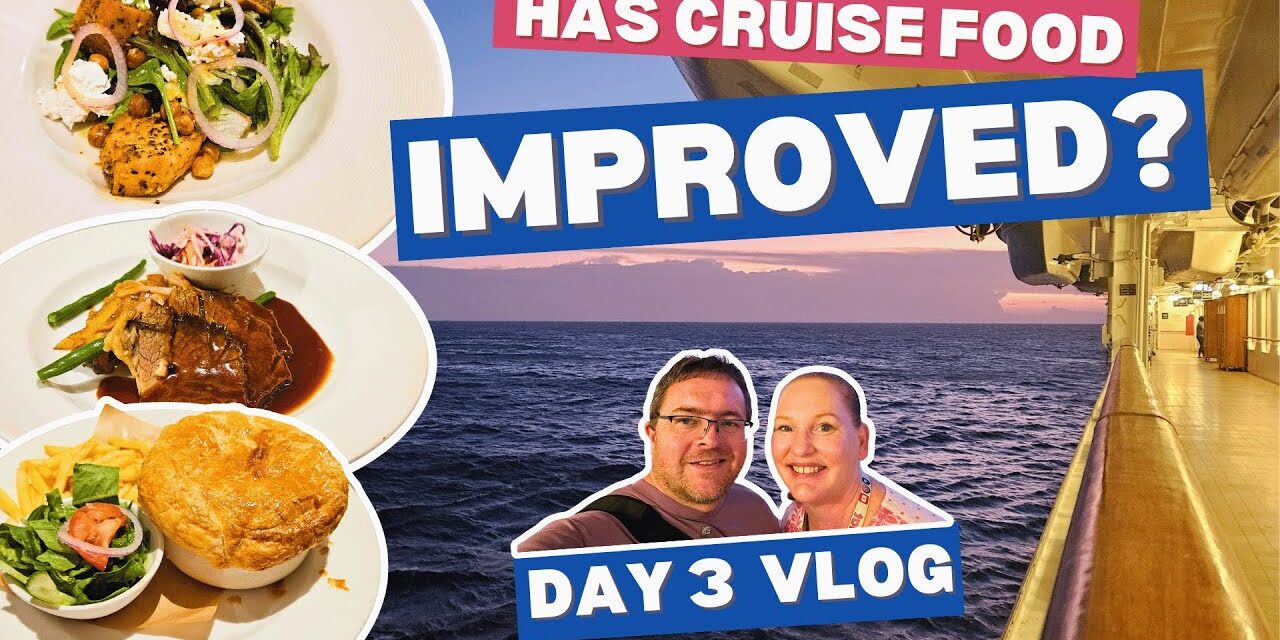 Deb & Matt Chat on YT: Day 3 P&O Pacific Encounter Cruise: Fun, Laughs & The Best Meal Yet?