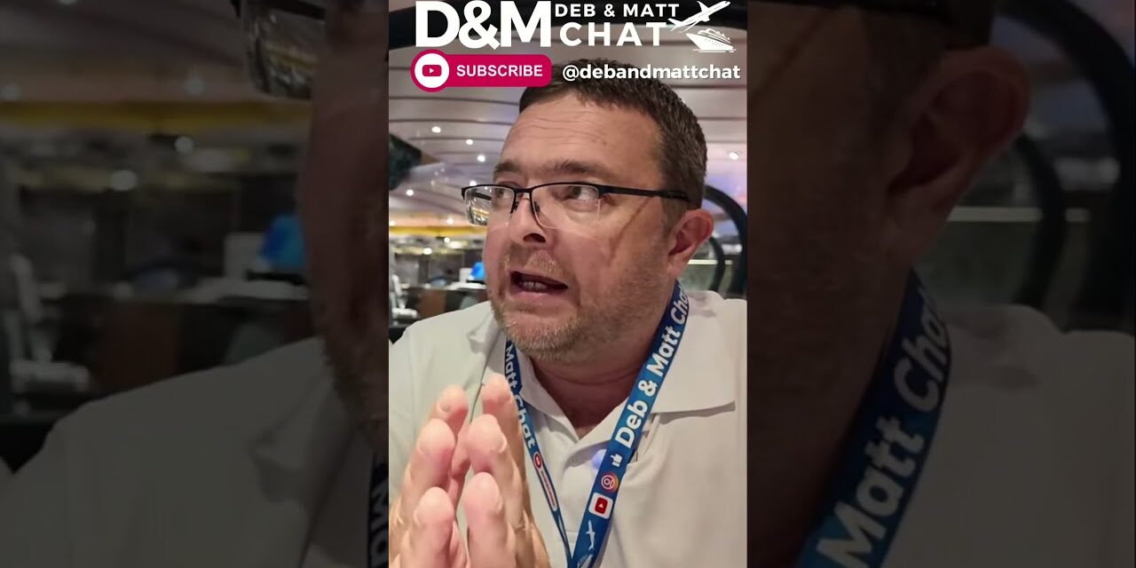 Deb & Matt Chat on YT: Never Wait In Line For Cruise Dining Again With This App