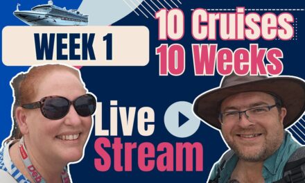 Deb & Matt Chat on YT: LIVE: Week 1 – 10 Cruises in 10 Weeks