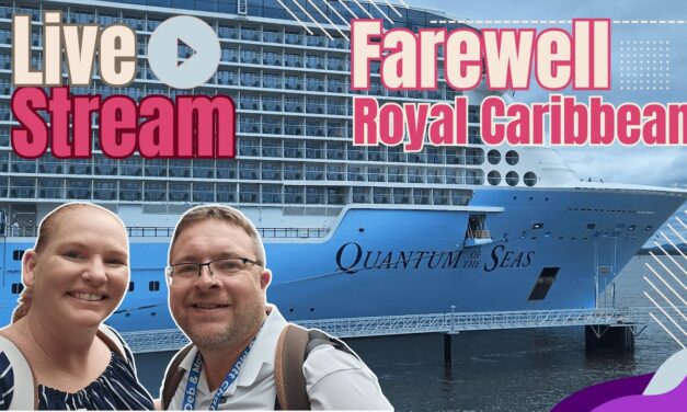 Deb & Matt Chat on YT: LIVE Stream Royal Caribbean Cruise line leaves Australia