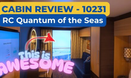 Deb & Matt Chat on YT: Cruise Cabin Review Royal Caribbean Quantum of The Seas Virtual Balcony 10231