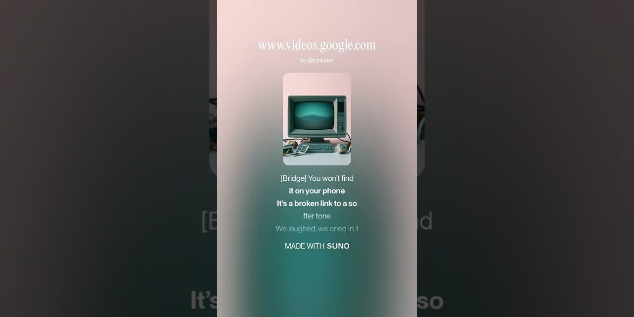 Deb & Matt Chat on YT: www.videos.google.com – Memories You Can’t Stream Anymore #youtube