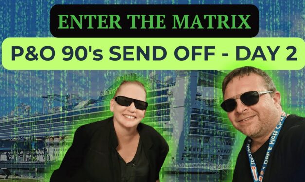 Deb & Matt Chat on YT: 90s Icons, Cruise Chaos & Matt’s Unexpected Work at sea Day | Day 2 of Our Final P&O Cruise