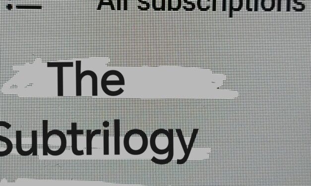 Deb & Matt Chat on YT: The SubTrilogy: First Leg Part 2: 9 Popular videos of my Subscriptions