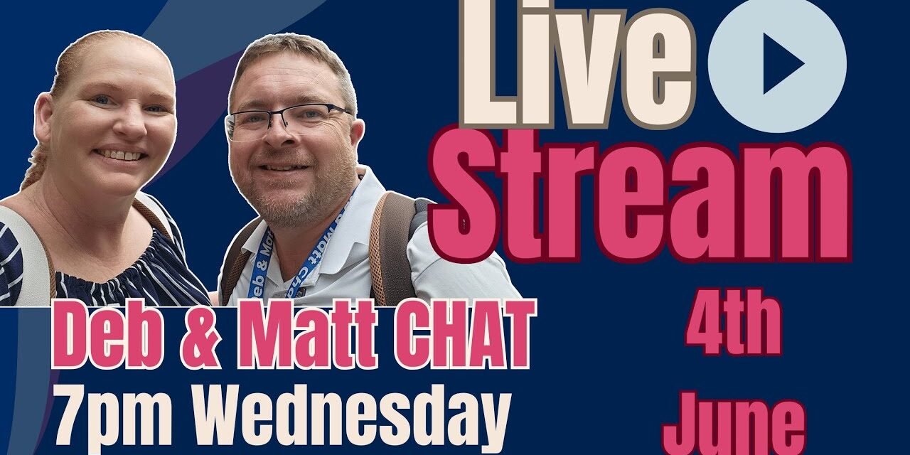 Deb & Matt Chat on YT: Cruise And Travel Chat Live Stream with Deb and Matt
