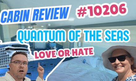 Deb & Matt Chat on YT: The PROS and CONS of Cabin 10206 on Royal Caribbean’s Quantum of the Seas