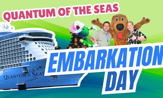 Deb & Matt Chat on YT: Embarkation Day Surprise | Quantum of the Seas Cruise Departs Brisbane!