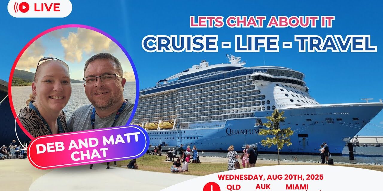 Deb & Matt Chat on YT: What should we name our fantasy Cruise line?