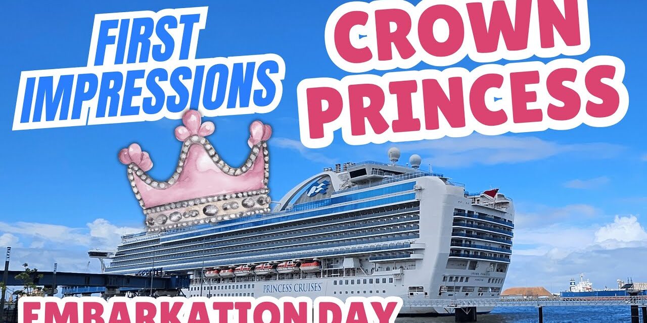 Deb & Matt Chat on YT: First Time on Crown Princess | Boarding in Brisbane (2-Night Cruise to Sydney)