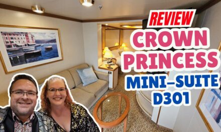 Deb & Matt Chat on YT: What We Loved & Didn’t Love | Crown Princess Mini-Suite D301 Review