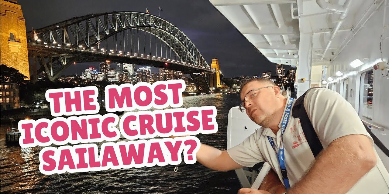 Deb & Matt Chat on YT: Want a STUNNING Cruise Experience? Crown Princess Sydney Night Sailaway