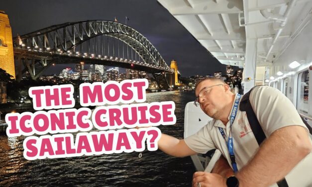 Deb & Matt Chat on YT: Want a STUNNING Cruise Experience? Crown Princess Sydney Night Sailaway