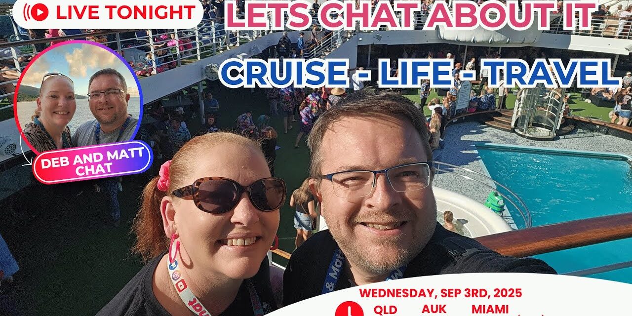 Deb & Matt Chat on YT: THEMED CRUISES AND MORE – LETS CHAT ABOUT IT