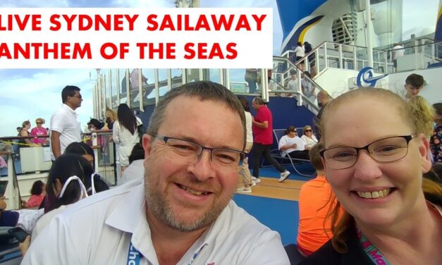 Deb & Matt Chat on YT: LIVE SAILAWAY FROM SYDNEY ANTHEM OF THE SEAS