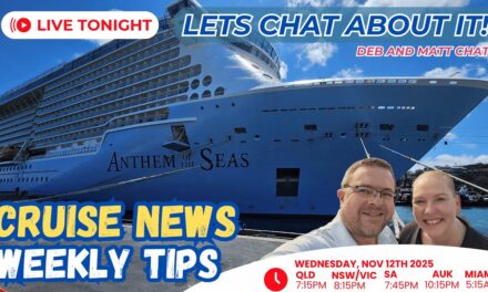 Deb & Matt Chat on YT: ⚓ LIVE: Cruise News, Ship Updates & What’s Coming Next!