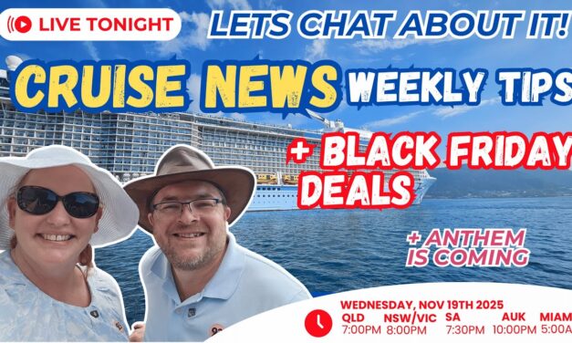 Deb & Matt Chat on YT: Black Friday Travel DEALS + This Week’s Cruise Headlines | LIVE with Deb & Matt