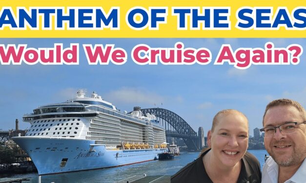 Deb & Matt Chat on YT: First Impressions After Anthem’s FIRST Cruise in Australia!