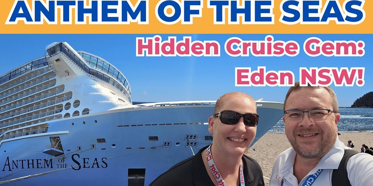 Deb & Matt Chat on YT: Whales, Seafood & Sailaway | Anthem of the Seas Visits Eden Australia