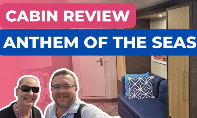 Deb & Matt Chat on YT: End of Trip Cabin Review | Anthem of the Seas Interior Room 11229