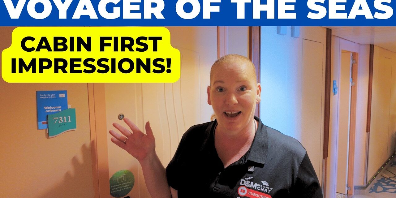 Deb & Matt Chat on YT: Royal Caribbean Room 7311 Cabin Tour | Voyager of the Seas