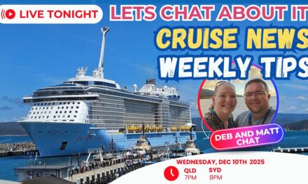Deb & Matt Chat on YT: Cruise Drama, Big Aussie Ship Arrivals & Elite Status Shake-Up! | Live Cruise News Tonight